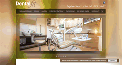 Desktop Screenshot of dentalfit.hu